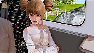 Exploring the harem hotel in game 222