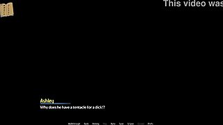 Exploring the harem hotel in game 222