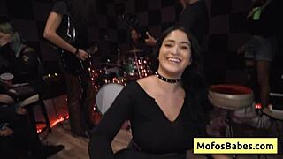 distracted sound engineer gets wet blowjob from busty natural brunette slut nia bleu brett maker