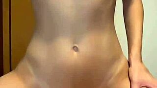 front view cowgirl ride with amateur perfect tits 😘