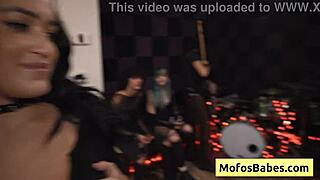 distracted sound engineer gets wet blowjob from busty natural brunette slut nia bleu brett maker