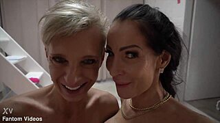 Two Milfs Sharing My Cum in Hardcore Scene Full Video 😍