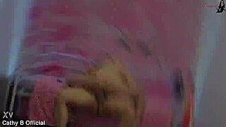 an amateur with blue eyes opens her ass for a huge monster cock, riding and gaping in doggystyle