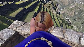 getting your dick sucked at machu picchu in vr?