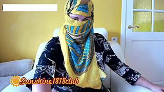 Arabic Hijab Girl Shows Big Boobs