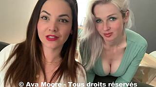 Lucky Guy Feels Ecstasy As Two Girls Suck Him On Road