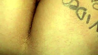 He tries to finger her tight ass in this amateur scene