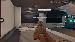 innocent little 18+ roblox bitch takes giant cock for the first time in her life