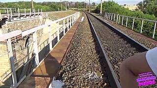 Outdoor doggystyle fun with a teen brunette amateur in public. Part 2 free! 😏