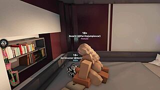 innocent little 18+ roblox bitch takes giant cock for the first time in her life