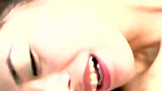 petite asian milf sucks cocks, then participates in intense threeway fucking. 😈