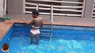 She Got A Bbc After Swimming