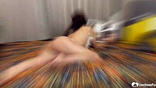 i ended up teasing my naughty roommate in the dorm