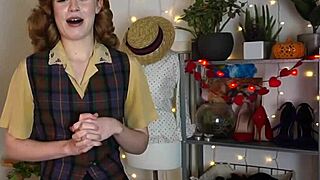 Wow! Glamorous Redhead Has Intense Orgasm With Black Vibe!