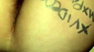 He tries to finger her tight ass in this amateur scene