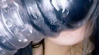 Horny Bluee films herself masturbating her perfect pussy with toys 😈 Bluee Official. She flashes and teases in this solo session.