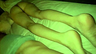 Teens naive at 18 smear feet with toothpaste