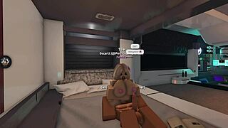 innocent little 18+ roblox bitch takes giant cock for the first time in her life