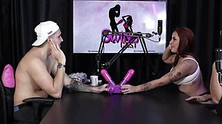 Brazilian Babe Bia Ruyva Strips Naked To Show Her Delicious Pussy After Handjob Game