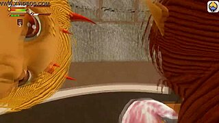 Hey, femdom goblin gangbang monster gangbang in this hentai game