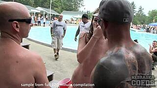 Behind the scenes with shy Amanda Sample squirting! 😳