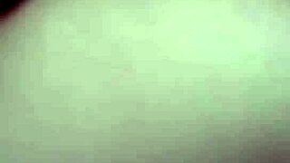 a nice round ass masturbates slowly with one finger