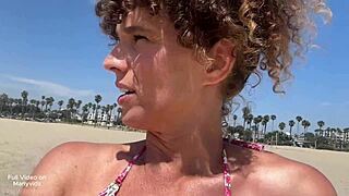 Manic Stepmom Proves Crazy Fucks Good In Outdoor Pov Riding Session