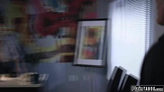 milf photographer seduced by client with blowjob deepthroat