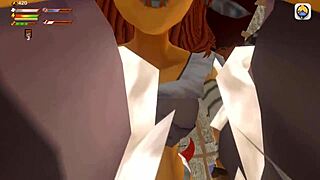 Hey, femdom goblin gangbang monster gangbang in this hentai game