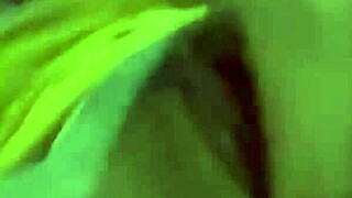 Rica masturbates before leaving the club