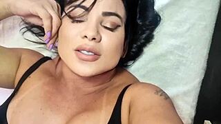 Latina Milf Receives Pussy Massage During Interview