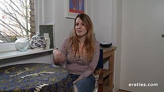 ersties babe enjoys a hot scene on our site