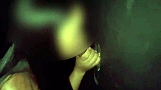 Wife Grinds Black Cock In Glory Hole