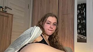 Teen amateurs squirt orgasms fucking homemade ass pussy close up wet