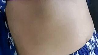 Nri Canadian College Girl Enjoys With Brother In Car