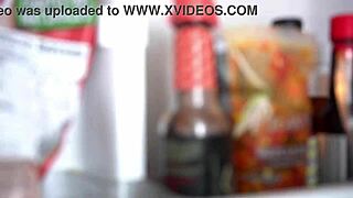 ¡Latin submissive bound in bdsm reality show begs for domination on her small tits!