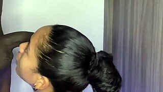 she just craves sucking that meat dildo, amateur couple