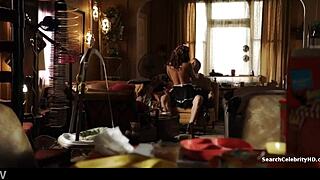 Alyssa Leblanc exposes her boobs in maid costume!