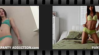 check my tiny panties hugging this perfect ass for your joi tease