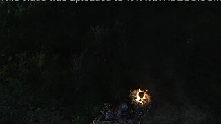 Brooke Ballentyne Fucks A Hired Ranch Hand By The Fireside Outdoors SqF