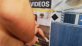 tributo to anastasia brokelyn's big ass teen cock massage