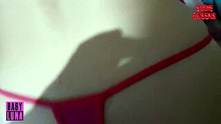 eddie queens fingers her wet pussy in homemade clips then takes mouth finishes and creampie loads