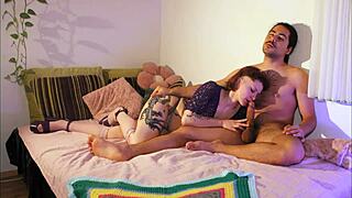 CAN YOU HANDLE ROXY MYSTIQUE GAGGING ON THIS MASSIVE LATINO COCK?!