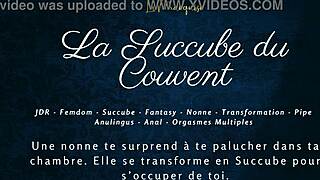 Horny French Succubus Nun Whispers Sultry Temptations in Convent Audio