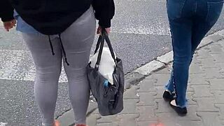 what secrets hide in these candid street ass shots?