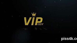 Sensual lesbo nymphos pee-spray and blast soaking wet twats together 💦💦