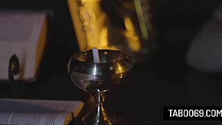 Pervert Priest Fucks Virgin Teen Penelope Kay in Ass Deep