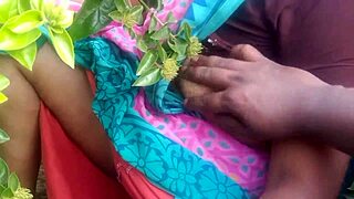 Indian Aunty Boobs Bounce in Homemade Dorm Fuck