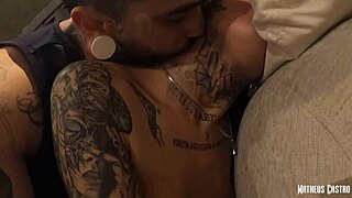 new neighbor teen with pierced nipples takes facial cumshot after rough fucking tease