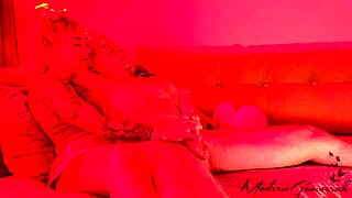 Hubby'S Wild Edging Adventure With Muscular Blonde Punishes Him Hard!